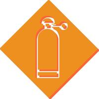 Pressurized Cylinder Vector Icon