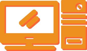 Computer Vector Icon