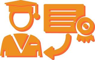 Receiving Degree Vector Icon