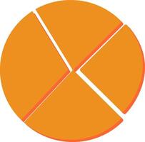 Pie Chart Vector Icon