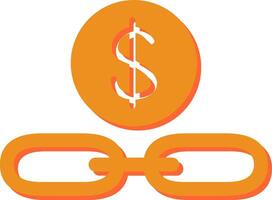 Link Sales Vector Icon