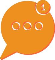 Message Bubbles Vector Icon