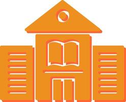 Library Building Vector Icon