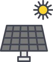 Solar Panel Vector Icon