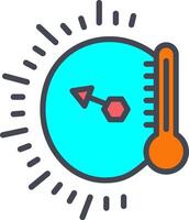 Temperature Indicator Vector Icon