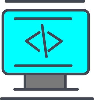 Coding Vector Icon