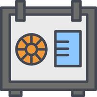 Safe Box Vector Icon