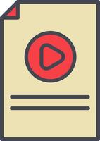 Audio File Vector Icon