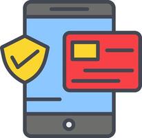 Secure Transactions Vector Icon