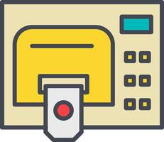ATM Service Vector Icon