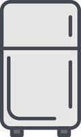 Refrigerator Vector Icon