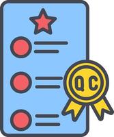 Quality Control Vector Icon