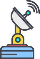 Communication Satellite Vector Icon