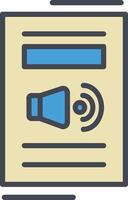 Speaker Vector Icon