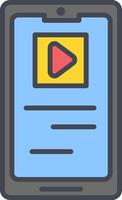 Mobile Applications Vector Icon