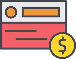 Card Payment Vector Icon