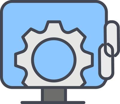 Link Optimization Vector Icon