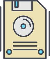 Floppy Disk Vector Icon
