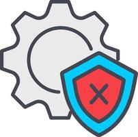 Unprotected Vector Icon
