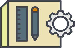 Content Management Vector Icon