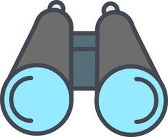 Binoculars Vector Icon