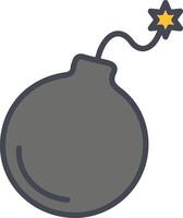 Bomb Vector Icon