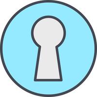 Keyhole Vector Icon