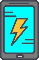 Lightning Vector Icon