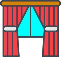 Air Curtain Vector Icon