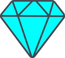 Diamond Vector Icon