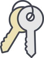 Keys Vector Icon