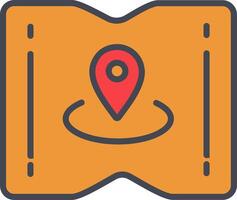 Map and Location Vector Icon
