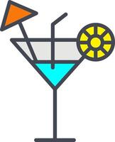 Cocktail Vector Icon