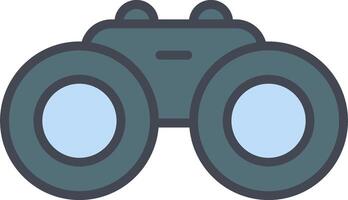 Binocular Vector Icon