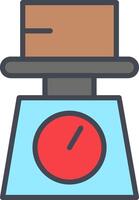 Weight Scale Vector Icon