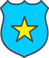 icono de vector de insignia