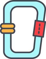 Carabiner Vector Icon