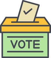 Ballot Vector Icon