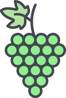 Grapes Vector Icon