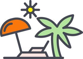 Vacation Vector Icon