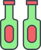 Drink Bottle Vector Icon