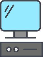 Computer Vector Icon