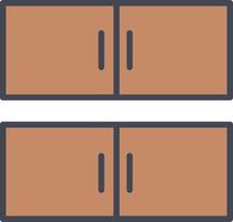 Cabinet Vector Icon