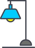 Lamps Stand Vector Icon