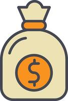 Money Bag Vector Icon