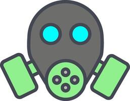 Gas Mask Vector Icon