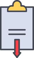 Unique Line Icon vector