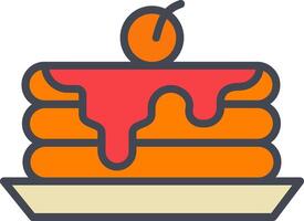 Pancake Vector Icon