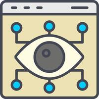 Details Looking Vector Icon