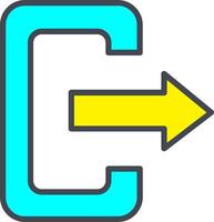 Logout Vector Icon